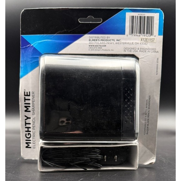 Pencil Sharpener, Mighty Mite Electric Pencil Sharpener, With Pencil Saver-NEW! - Picture 2 of 2
